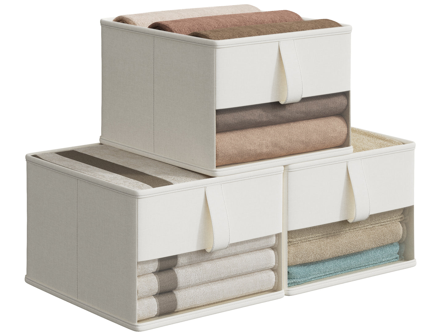 Storage Bins with Windows